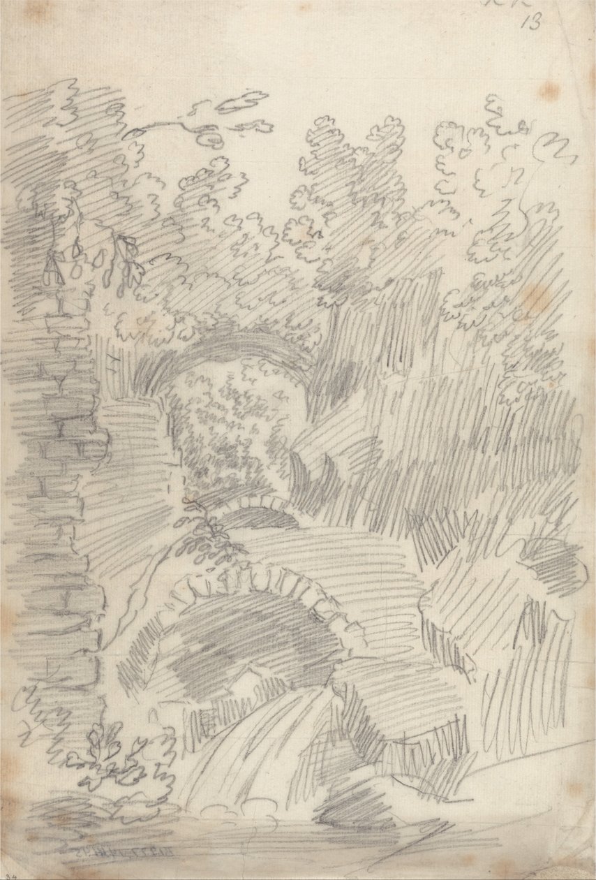 Rocky Ravine od John Robert Cozens