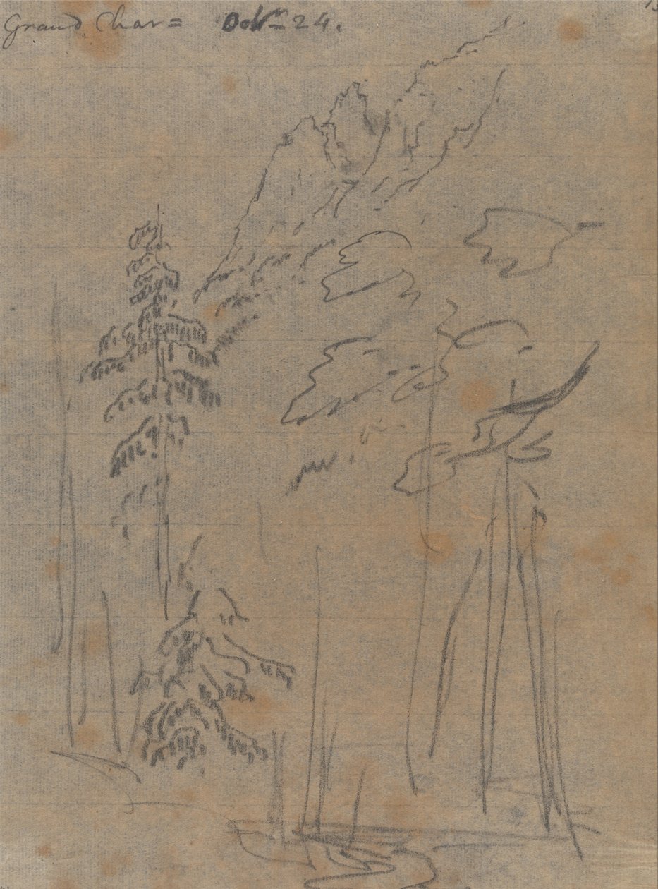 Grand Chartreuse, 24. října od John Robert Cozens