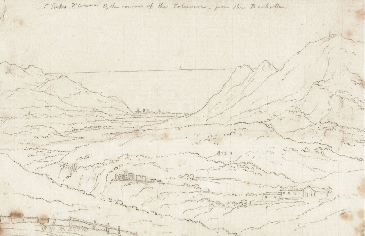 San Pierre daroval od John Robert Cozens