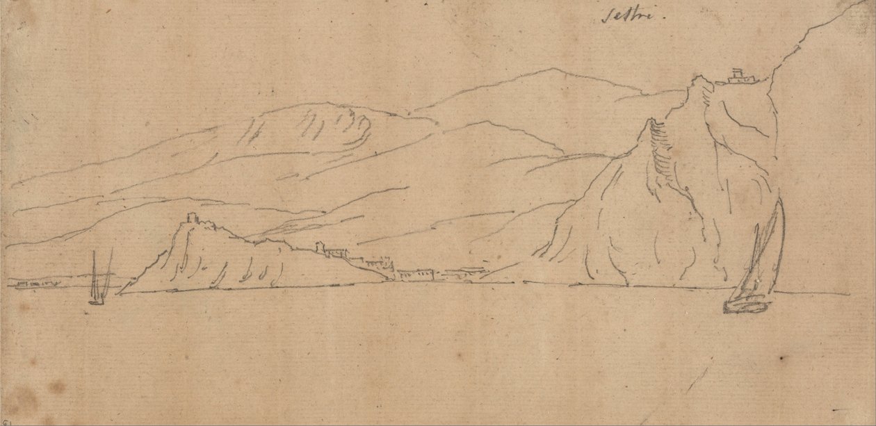 Sestri od John Robert Cozens