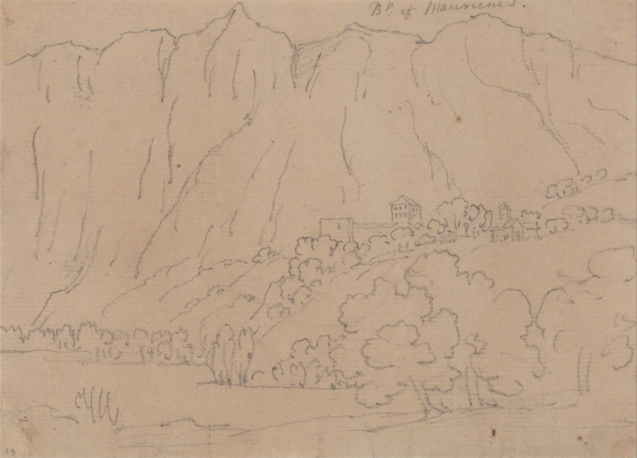 Mauriennes od John Robert Cozens