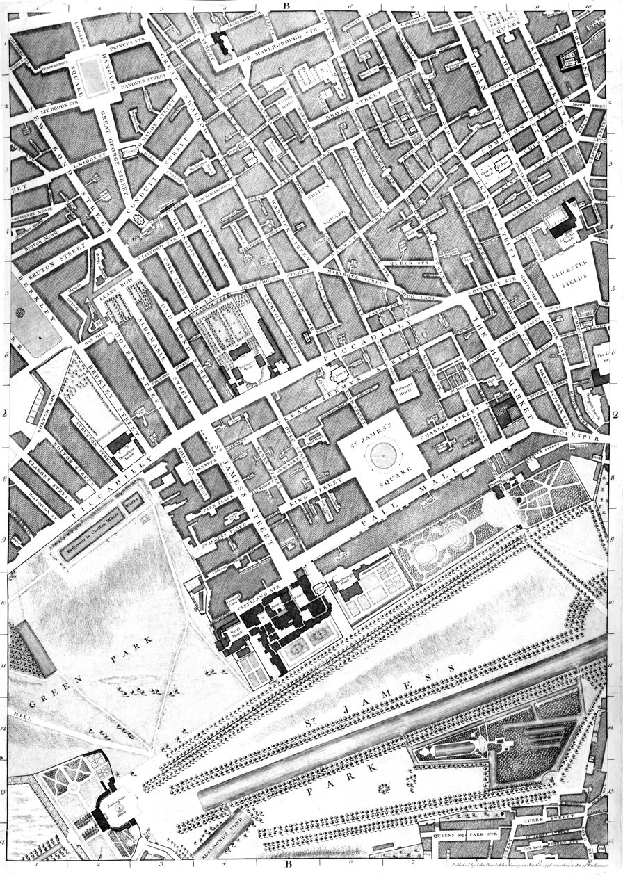 Mapa St. James