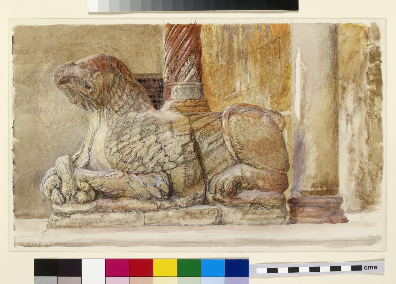 Gryphon, Verona, 19. století od John Ruskin