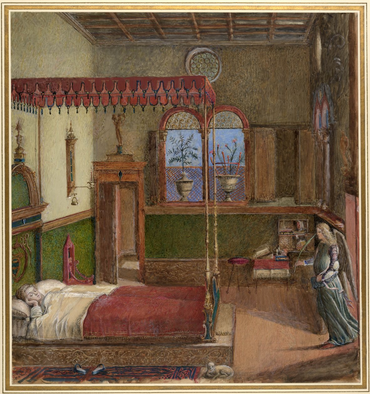 Sen svaté Uršuly, 19. století od John Ruskin
