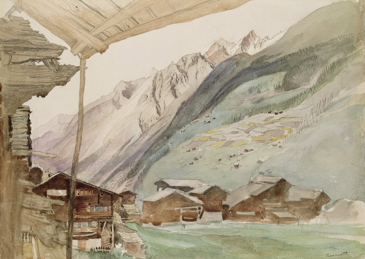 Zermatt od John Ruskin