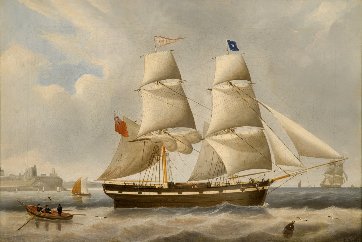 Náhorní brig Sicílie od John Scott