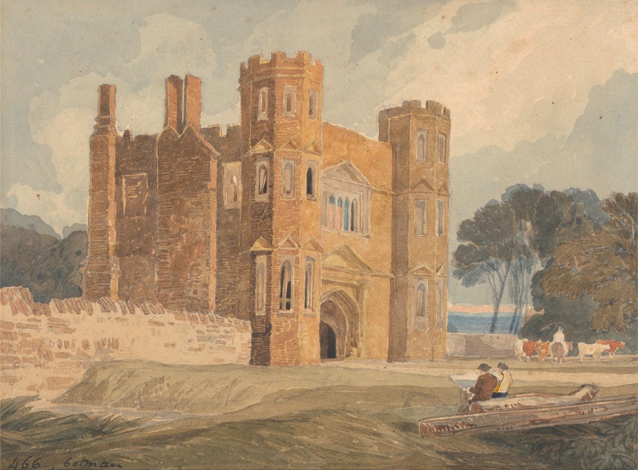 Gate-way, Saint Marys Wiggenhall, Norfolk od John Sell Cotman