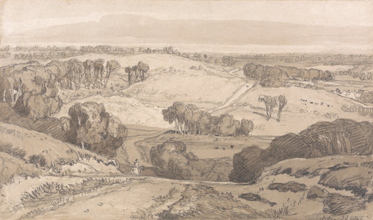 Holt Heath, poblíž Norwich od John Sell Cotman
