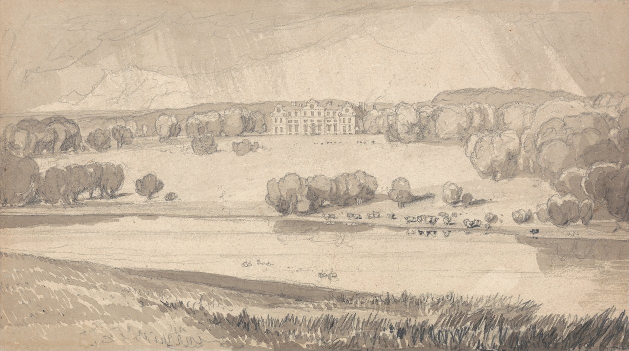 Raynham Hall, Norfolk od John Sell Cotman