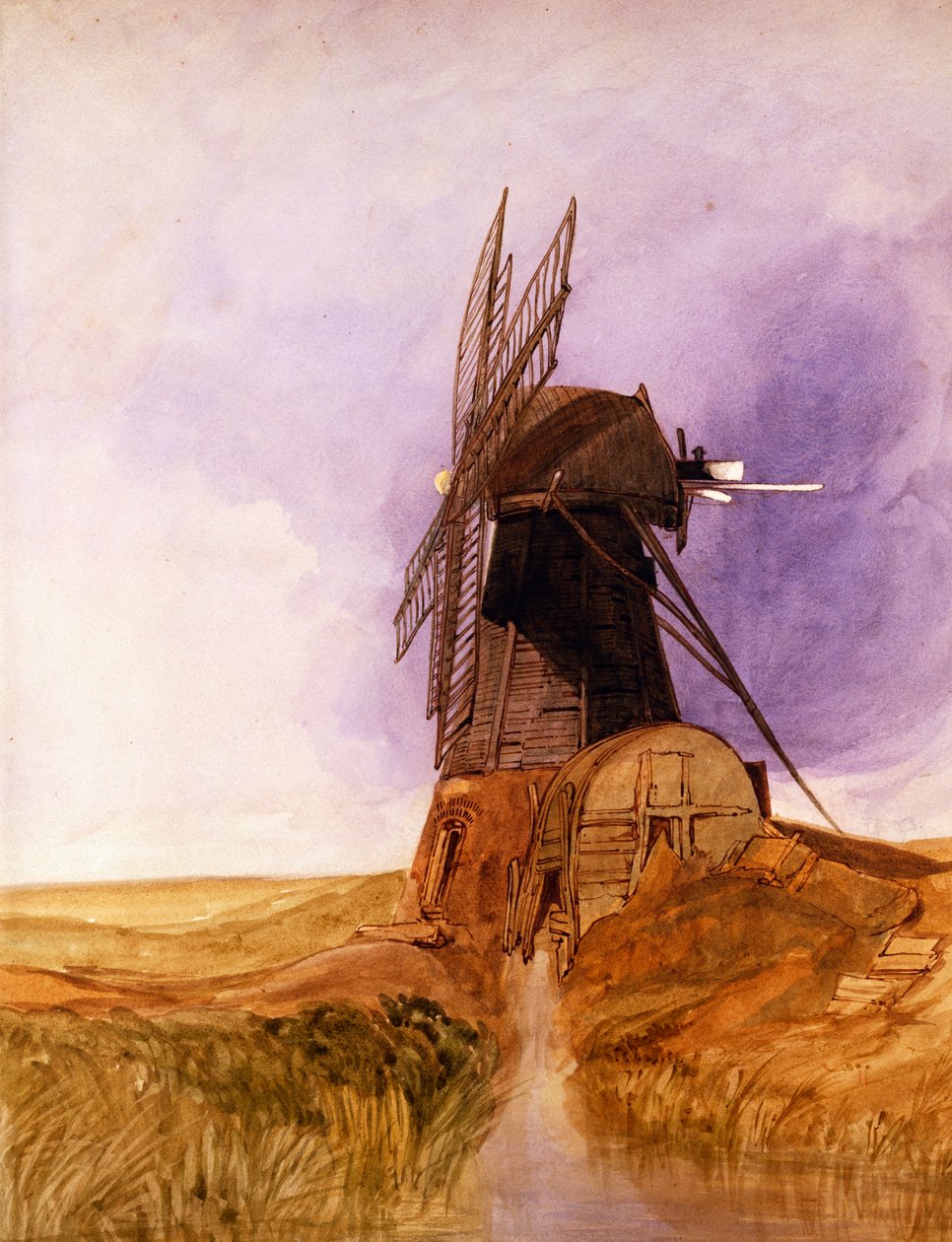 Mlýn od John Sell Cotman