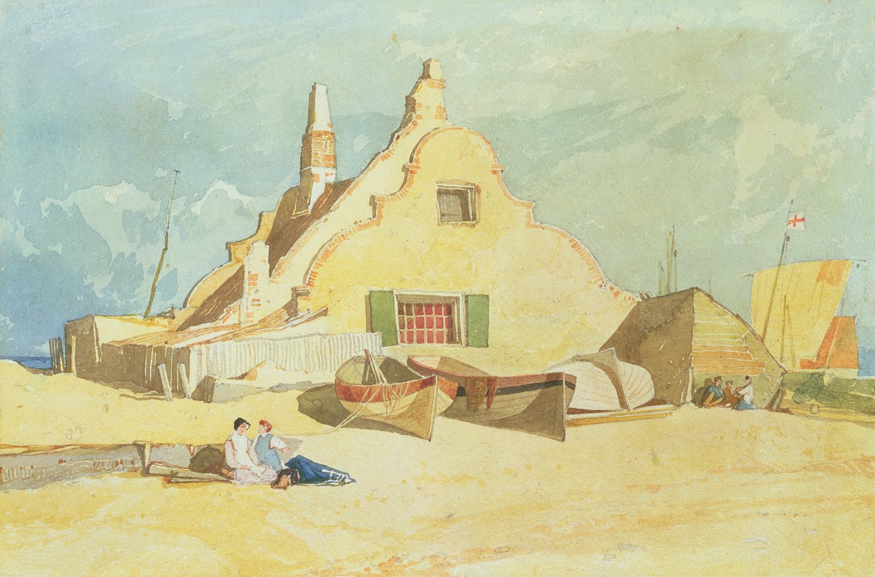 Pláž Yarmouth od John Sell Cotman
