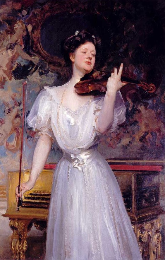 Portrét Lady Speyern od John Singer Sargent