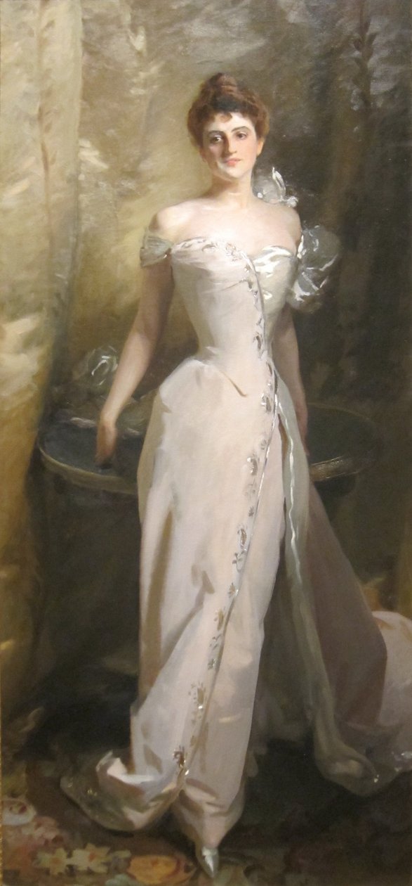 Portrét Lisy Colt Curtis paní Ralph Curtis Lisa de Wolfe Coltn od John Singer Sargent