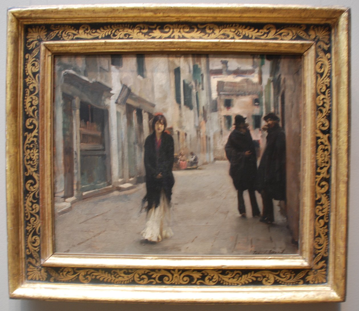 Ulice v Benátkách od John Singer Sargent