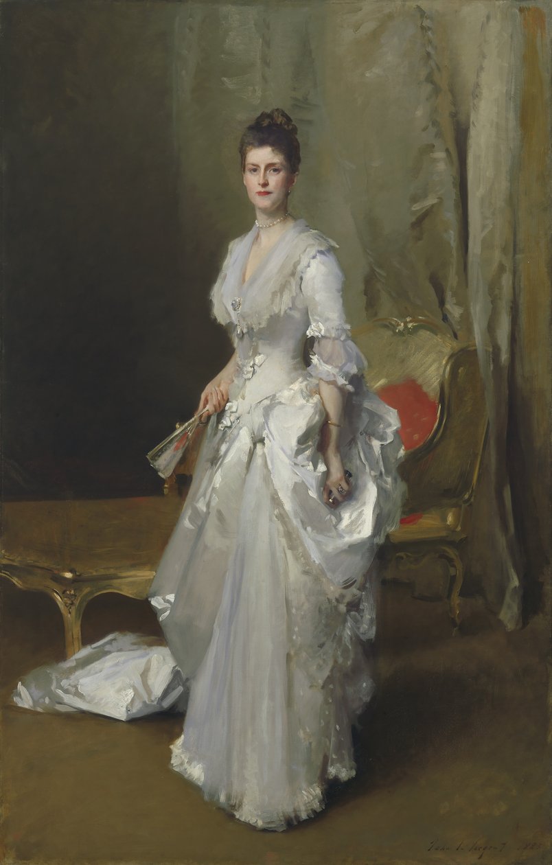 Margaret Stuyvesant Rutherfurd White, 1883 od John Singer Sargent