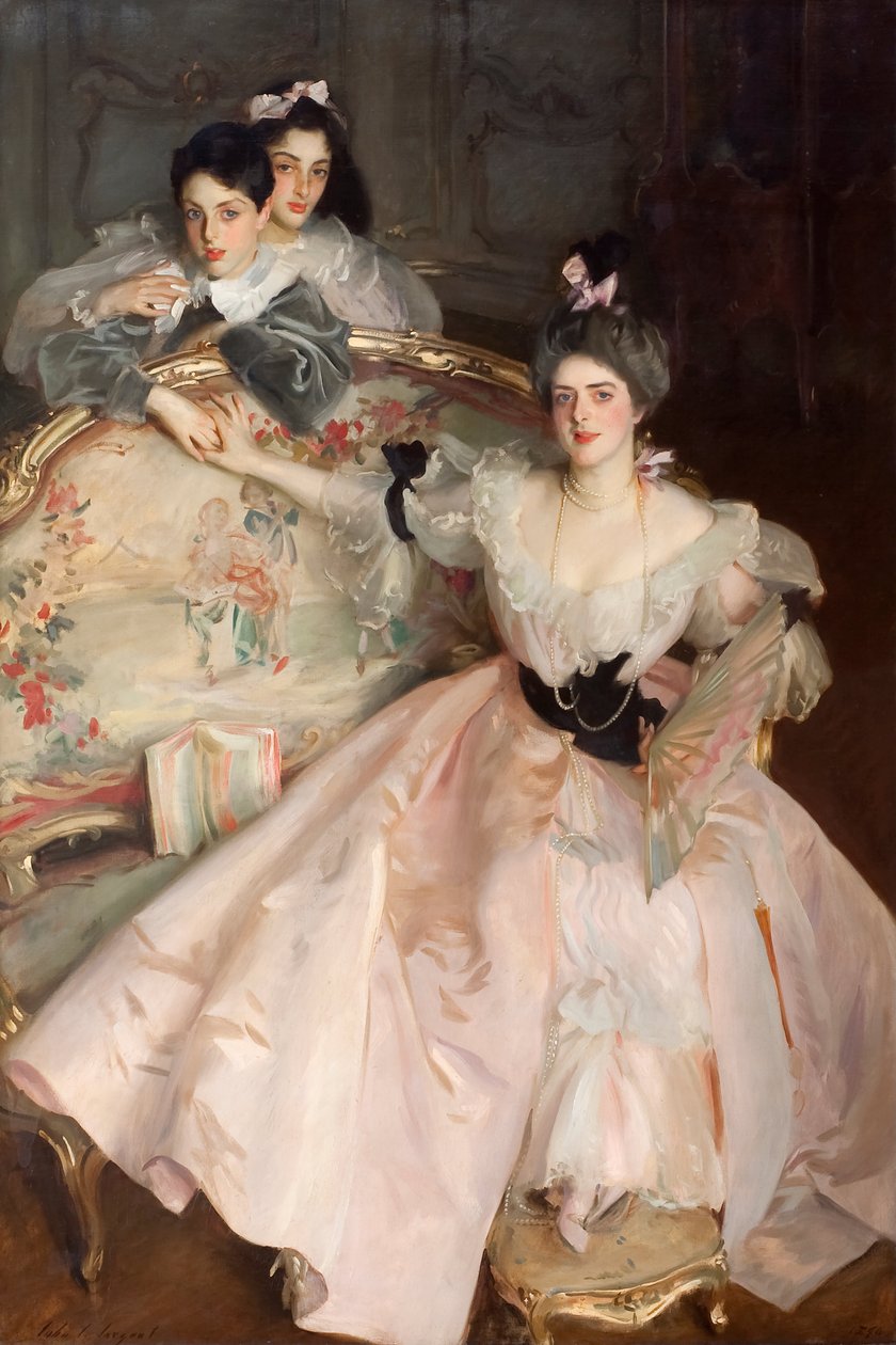 Paní Carl Meyer a její děti od John Singer Sargent