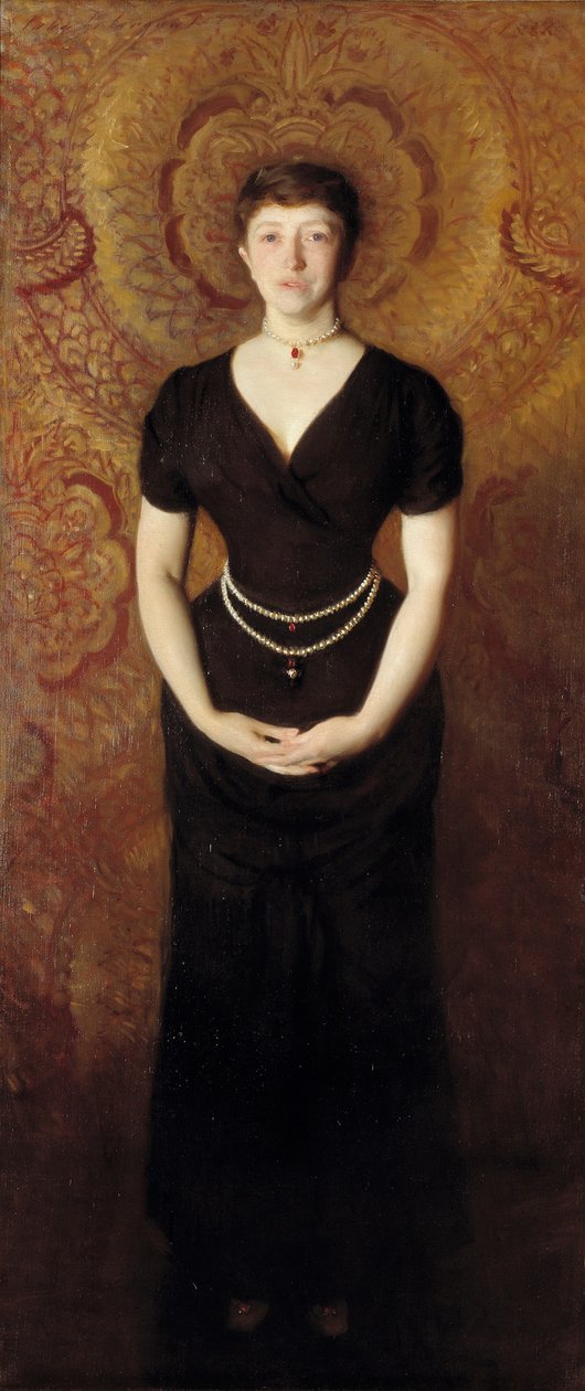 Portrét Isabelly Stewart Gardner 1840-1924 od John Singer Sargent