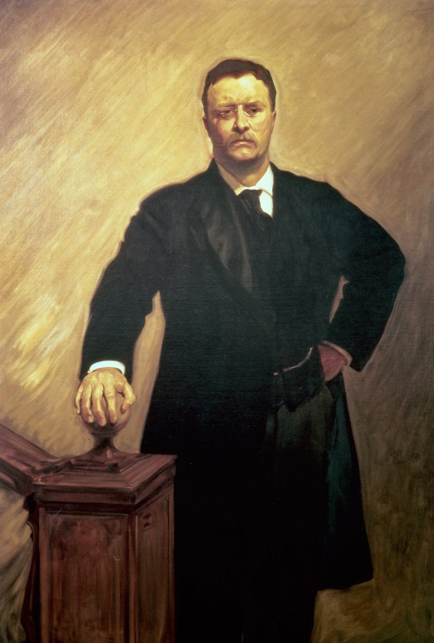 Portrét Theodora Roosevelta od John Singer Sargent