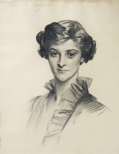 Portrét herečky Ruth Draper od John Singer Sargent