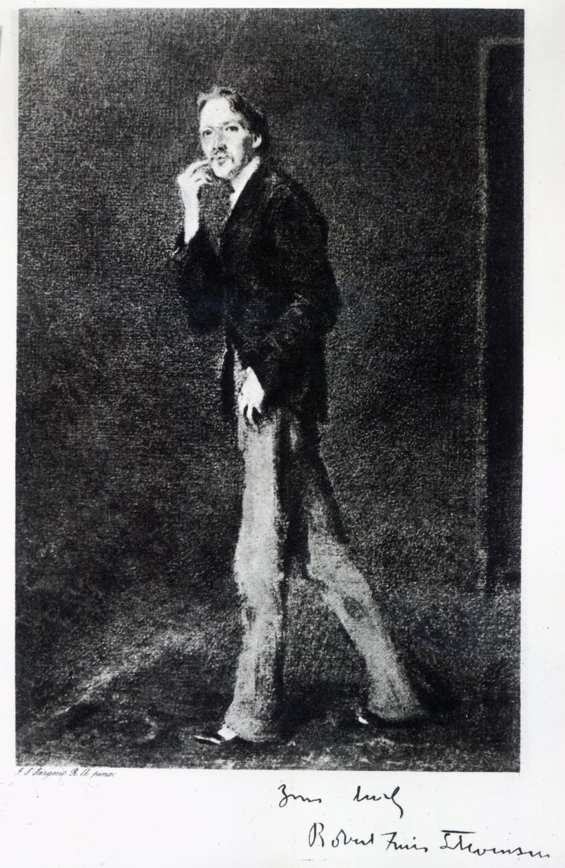 Robert Louis Stevenson od John Singer Sargent