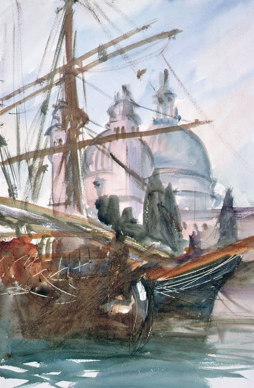 Santa Maria della Salute, Benátky od John Singer Sargent
