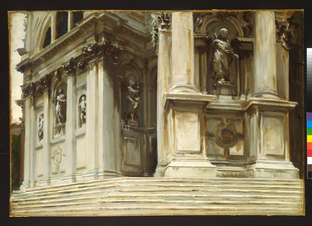 Santa Maria della Salute, Benátky, kolem roku 1904 od John Singer Sargent
