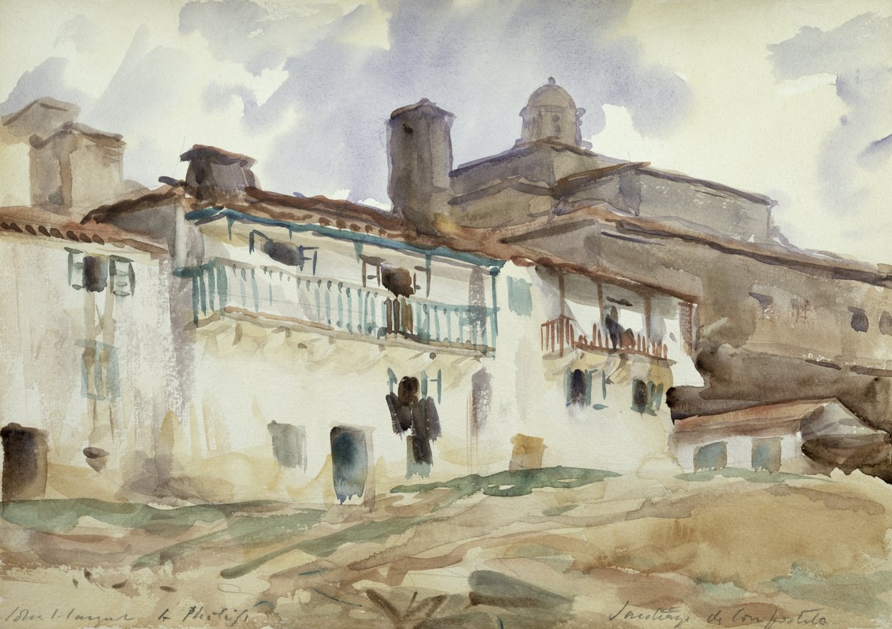 Santiago de Compostella od John Singer Sargent