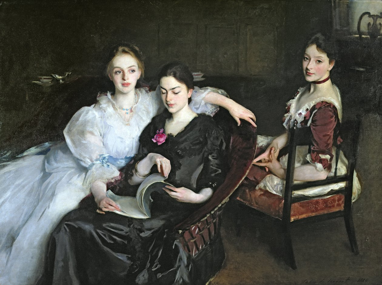 Slečny Vickersové, 1884 od John Singer Sargent