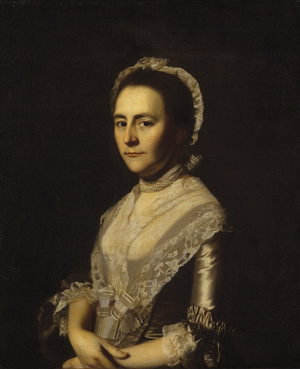 Paní Alexander Cumming, rozená Elizabeth Goldthwaite, později paní John Bacon od John Singleton Copley