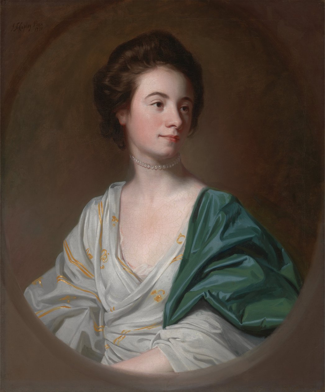 Paní Robert Hyde od John Singleton Copley