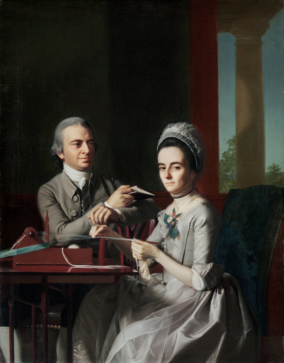Portrét pana a paní Thomas Mifflin (Sarah Morris) od John Singleton Copley
