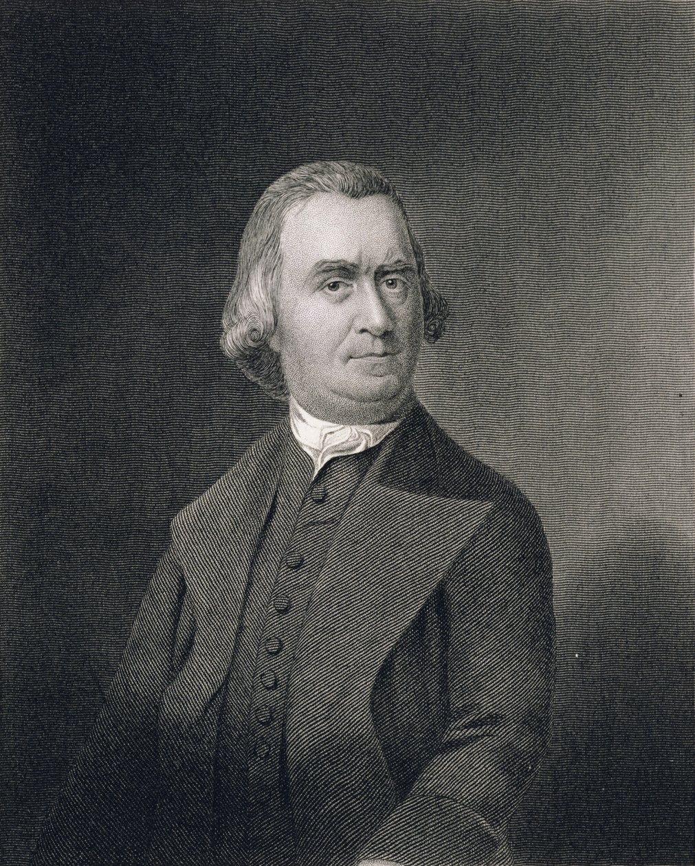 Samuel Adams, vyryl G.F. Storm (fl.c.1834) podle kresby originálu od Jamese Barton Longacre (1794-1869) od John Singleton Copley