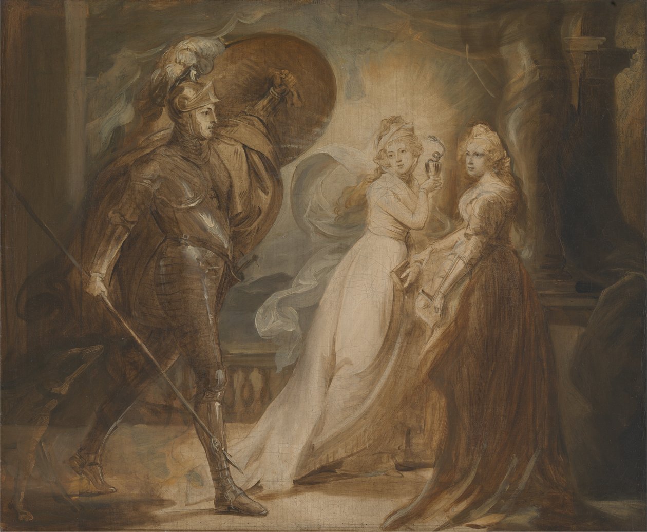 Studium pro rytíře Červeného kříže od John Singleton Copley