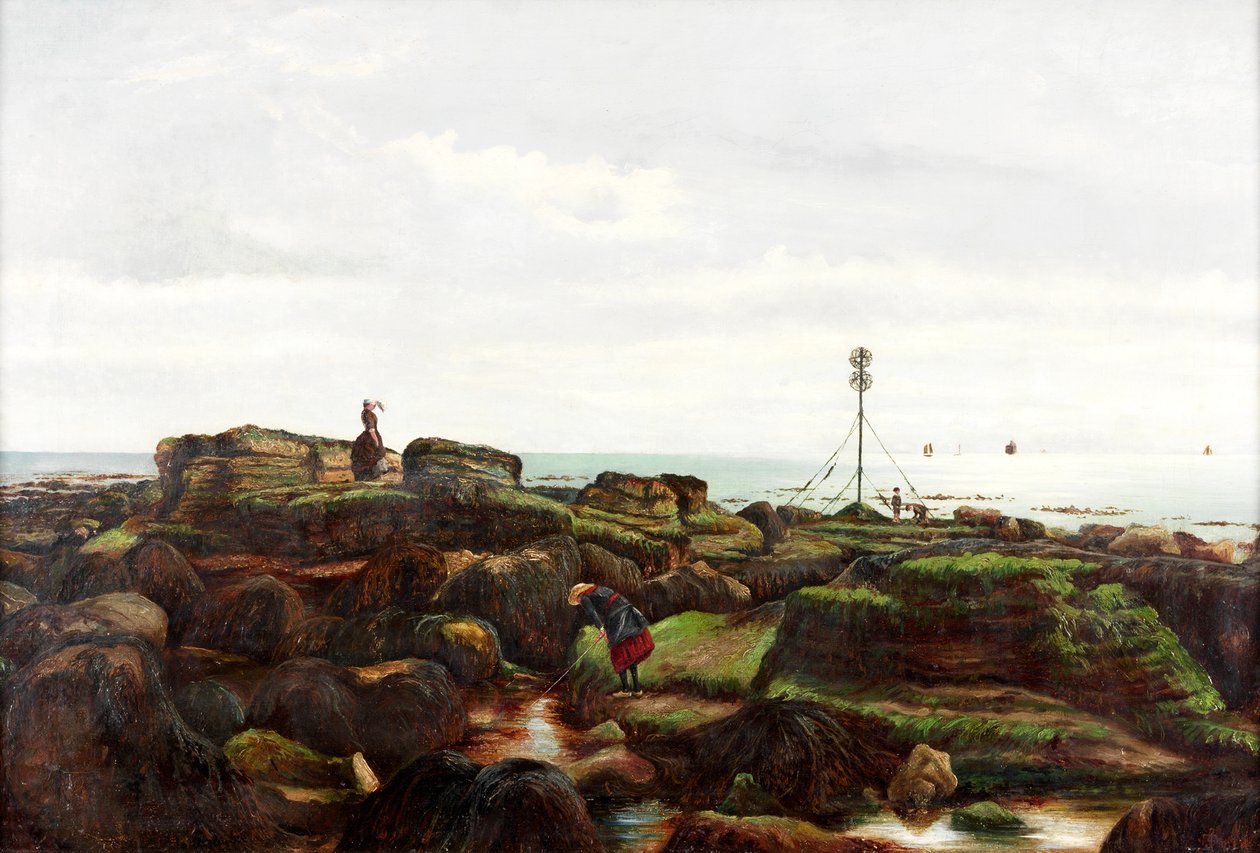 Beacon Rocks, Roker, Sunderland, 1885 od John Smith 2