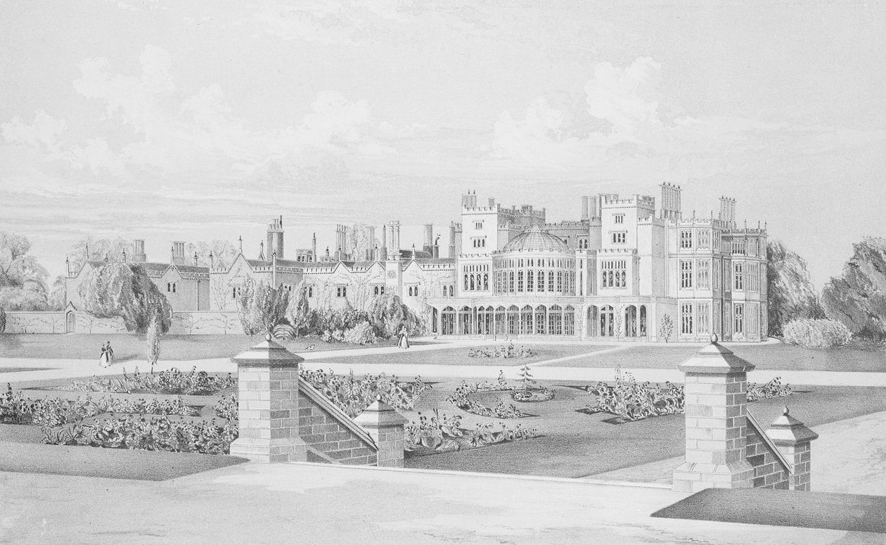 Brampton Park, Huntingdonshire, 1852 od John Sunman Austin