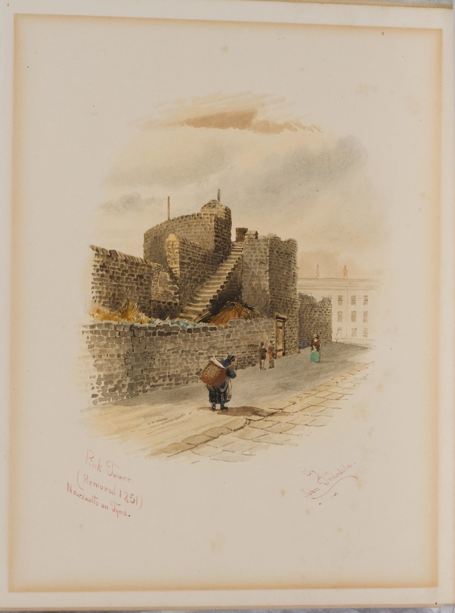 Růžová věž, Newcastle upon Tyne (barva těla) od John Teasdale
