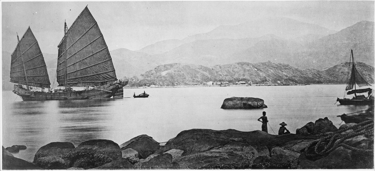 Kanton Junk, kolem 1867-72 od John Thomson