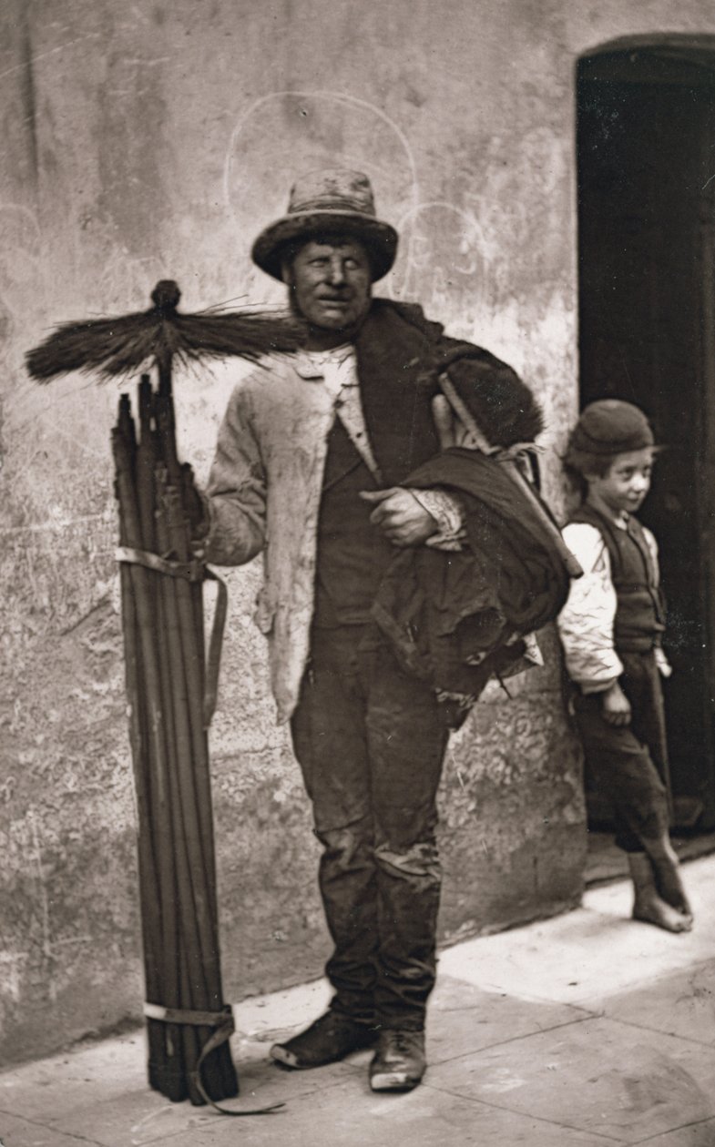 Temperance Sweep, 1876-77 (woodburytype) od John Thomson