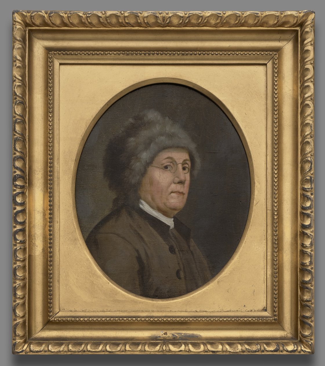 Benjamin Franklin, 1778 (olej na dřevě) od John Trumbull