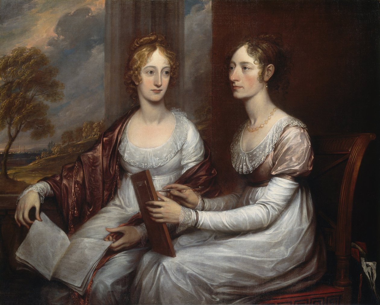 Slečny Mary a Hannah Murrayové od John Trumbull