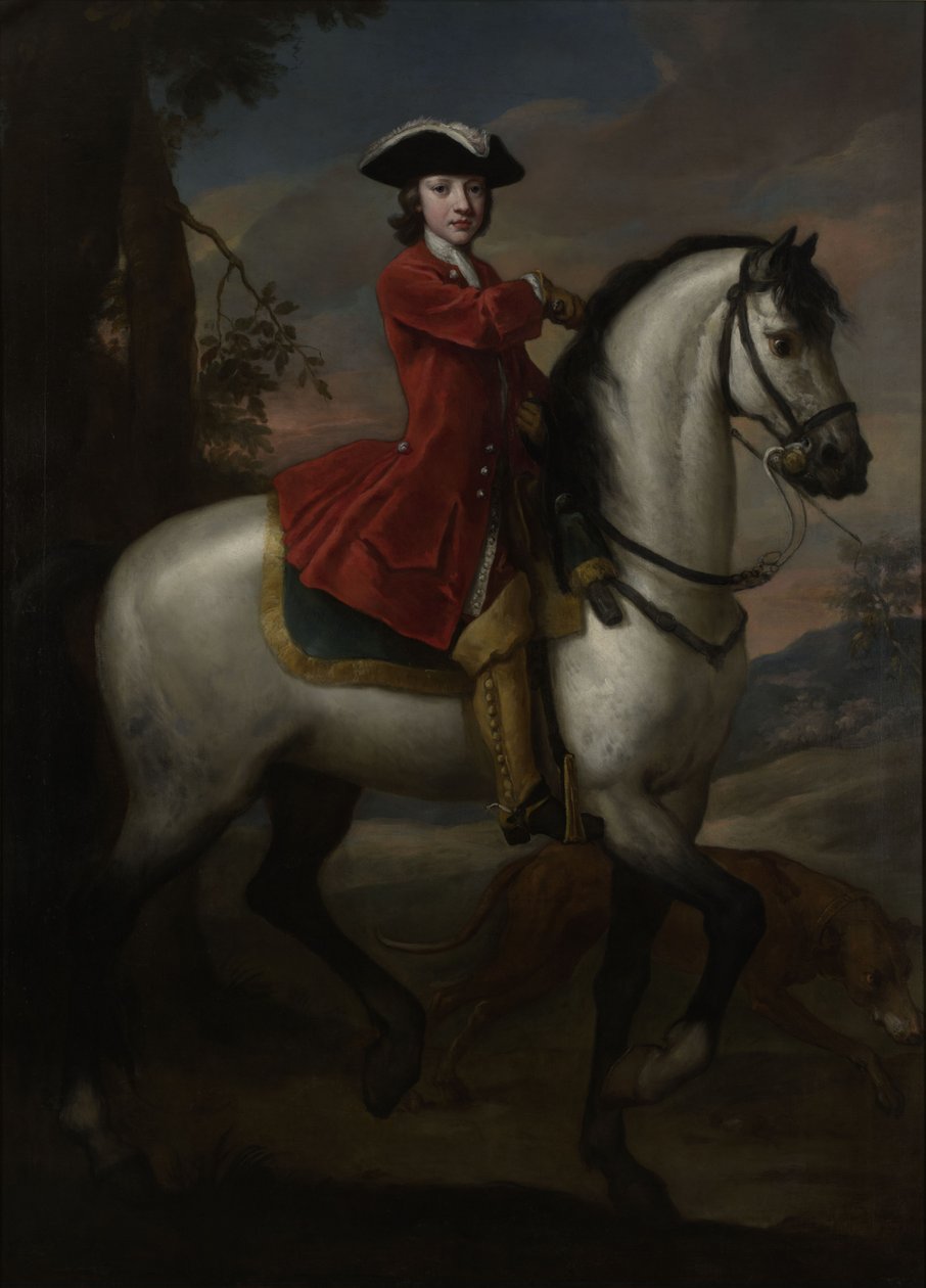 Portrét sira Charlese Spencera, 3. vévody z Marlborough (1706-1758) od John Vanderbank