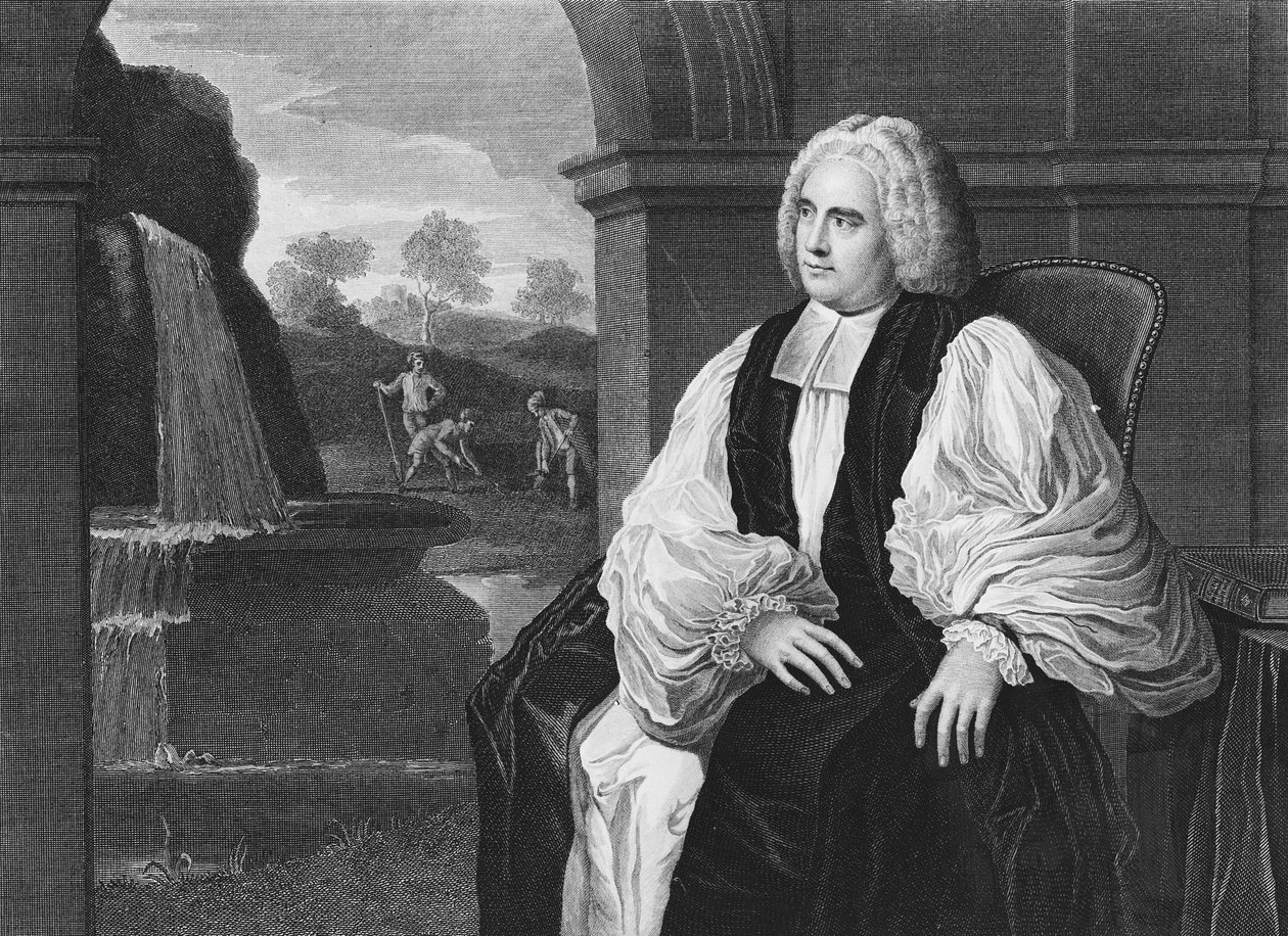 Pravoslavný George Berkeley, pozdější lord biskup z Cloyne v Irsku, vyryl William Skelton, 1800 od John Vanderbank