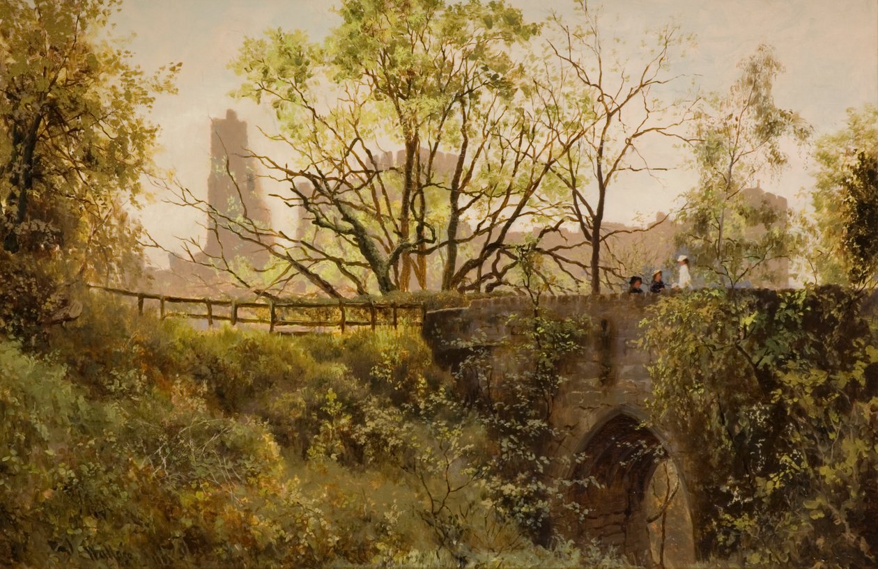 Hrad Prudhoe, Northumberland od John Wallace