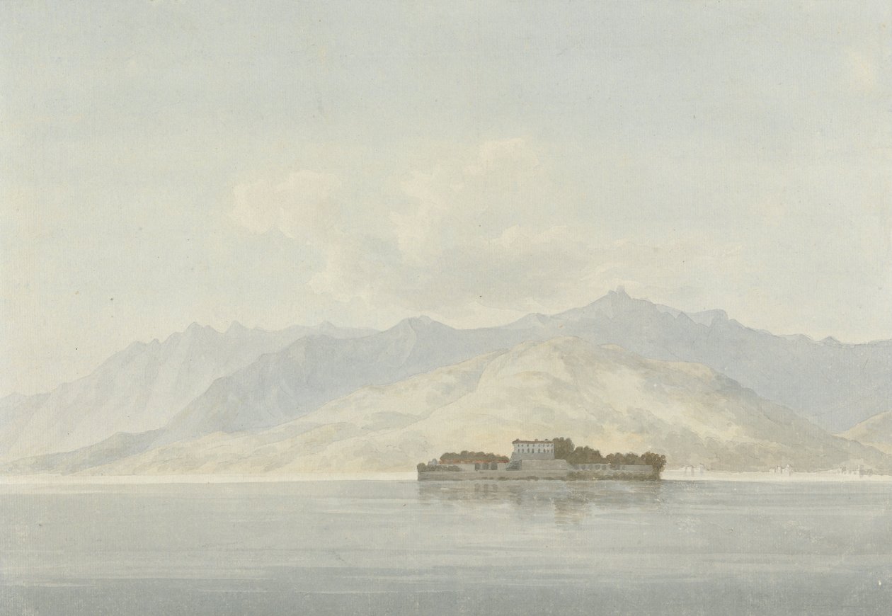 Isola Madre, jezero Maggiore od John Warwick Smith