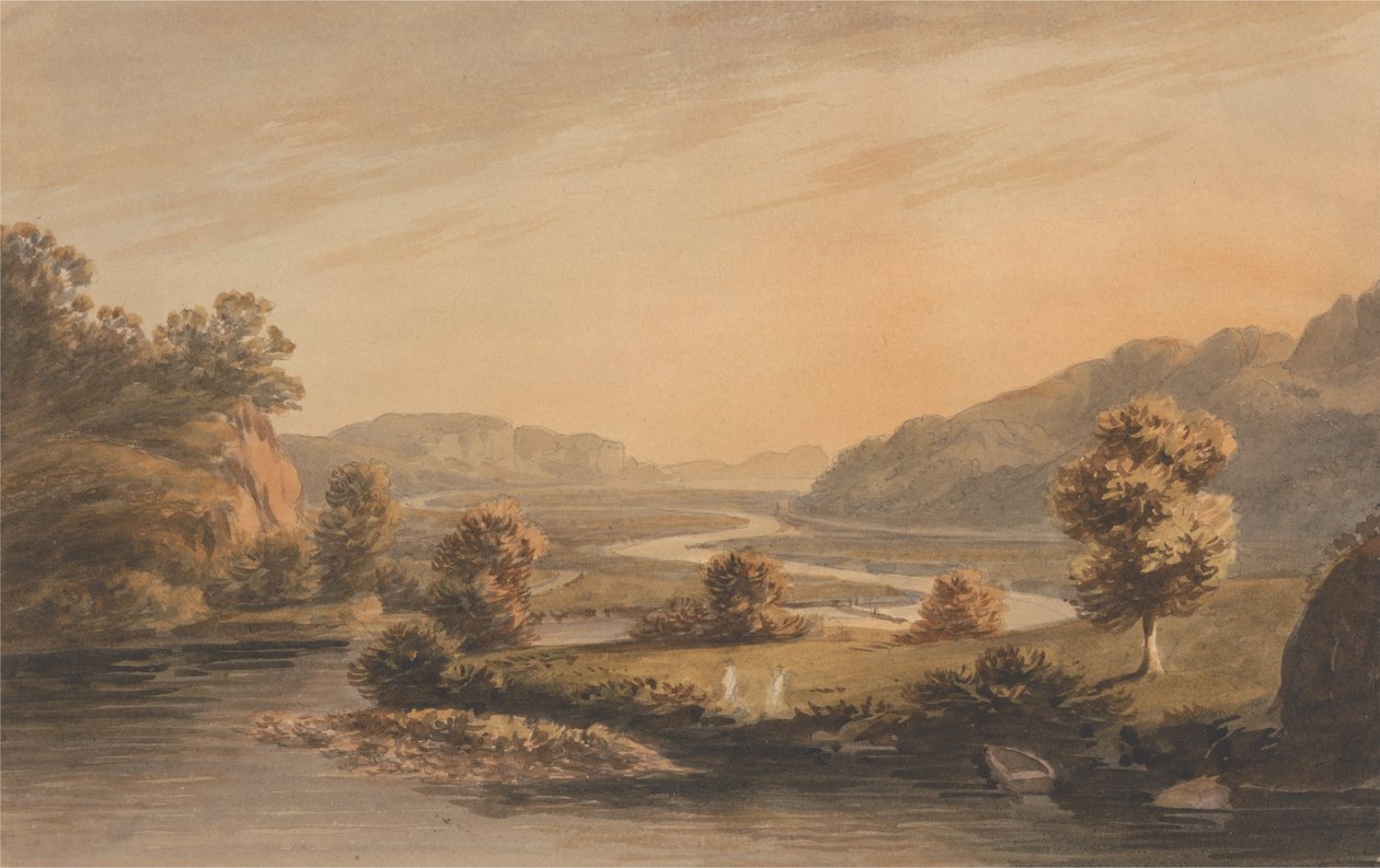 Nedaleko Pont Aberglaslyn od John Warwick Smith