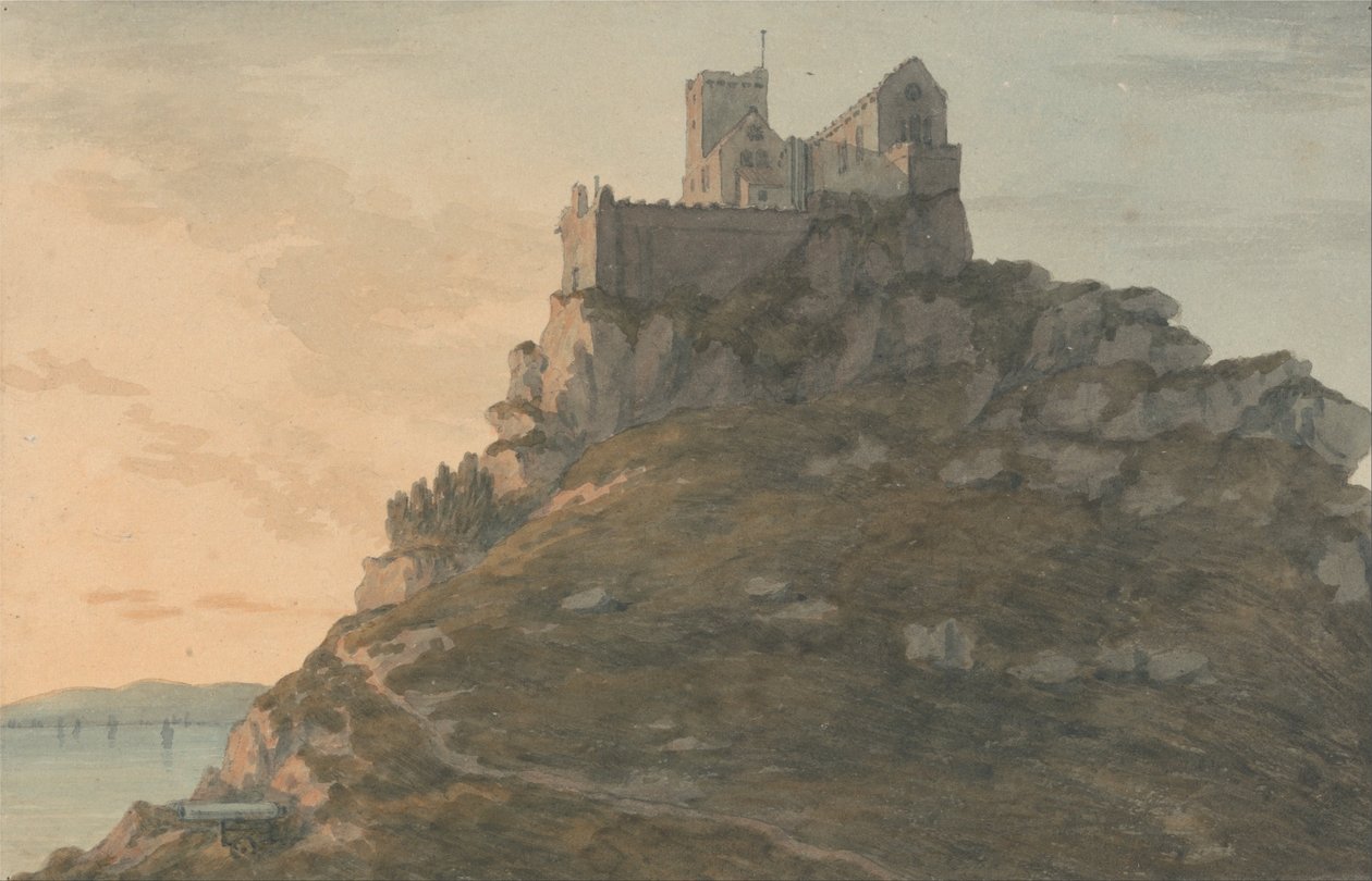 Saint Michaels Mount, Cornwall od John Warwick Smith