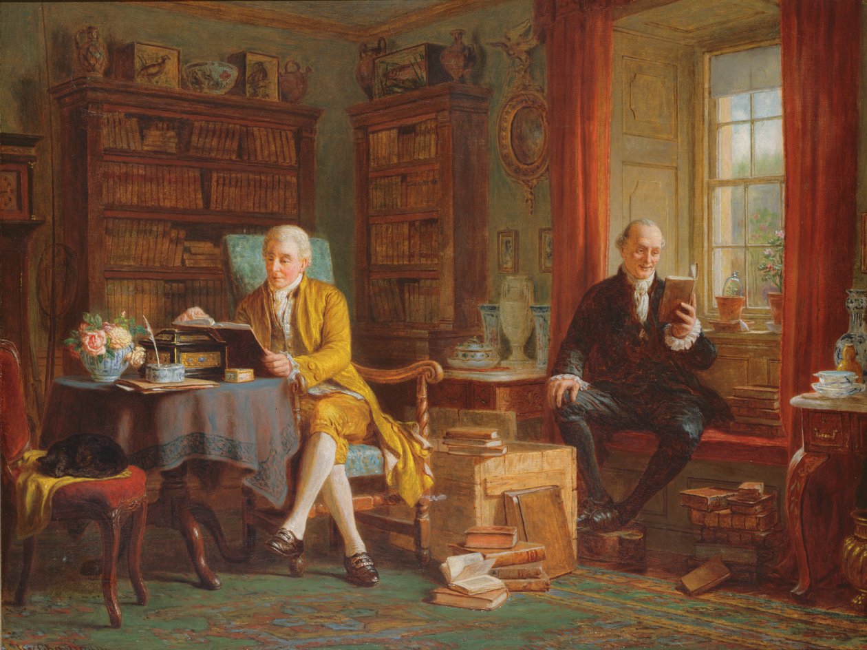 V knihovně od John Watkins Chapman