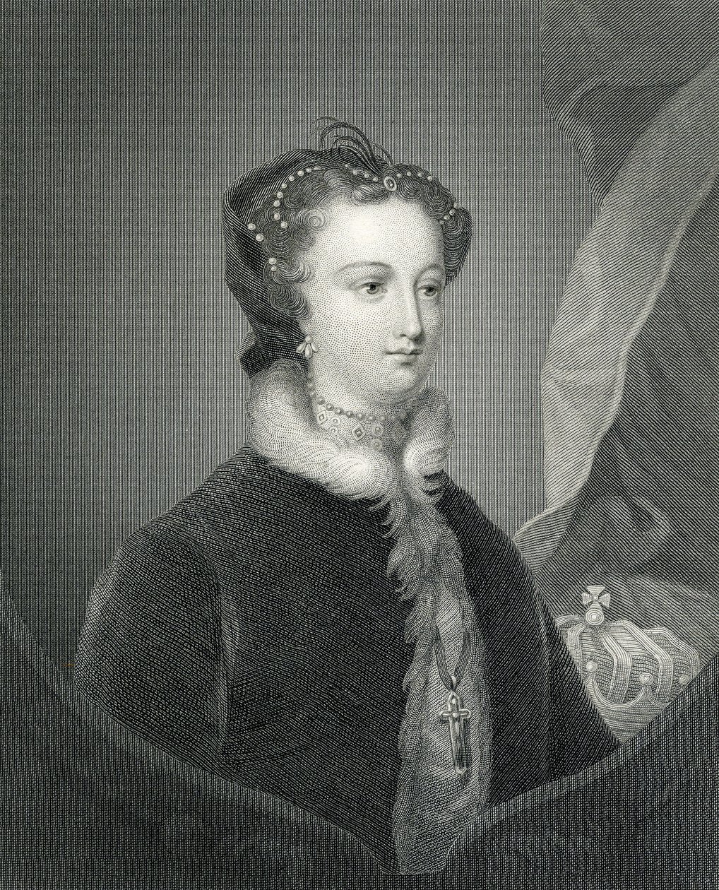 Mary Queen of Scots, 19th Century od John Watson Gordon
