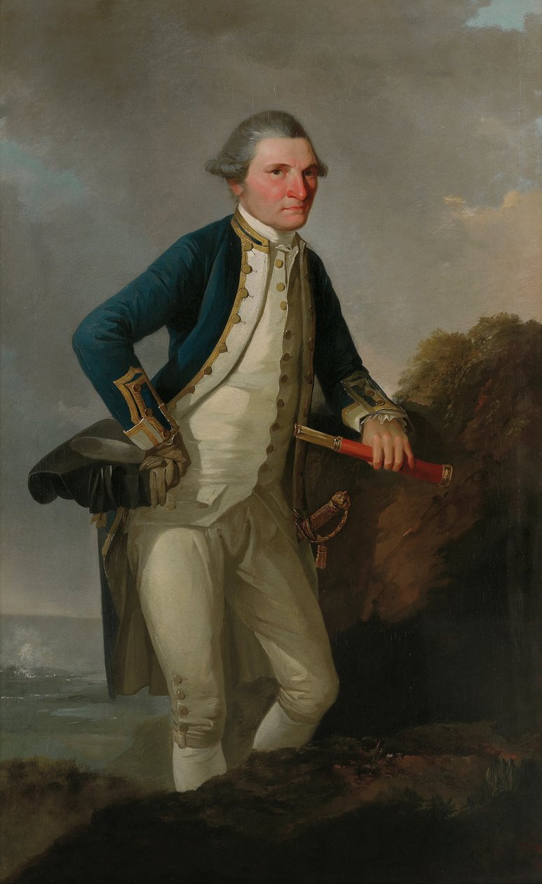 Portrét kapitána Jamese Cooka od John Webber
