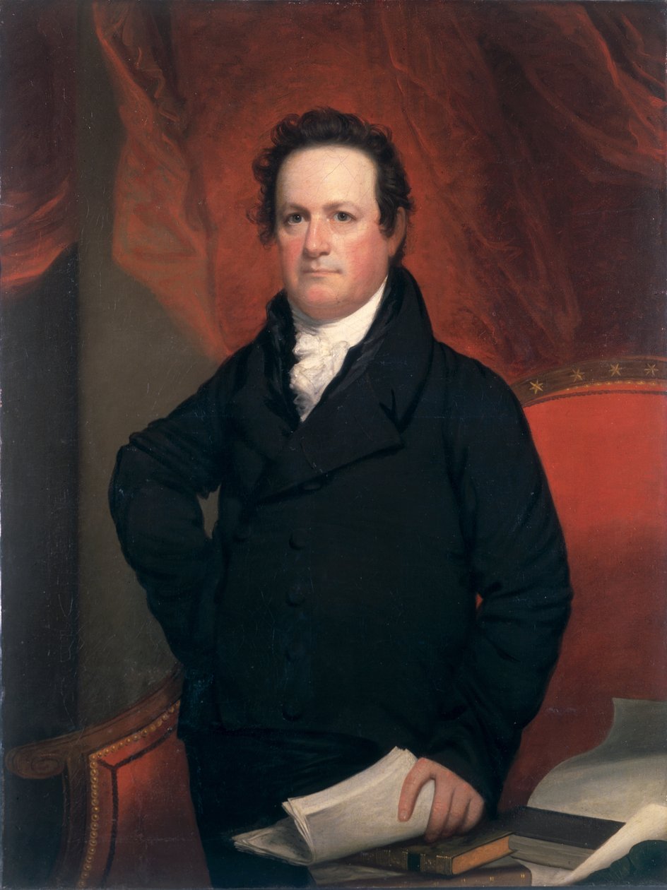 De Witt Clinton, kolem roku 1820 od John Wesley Jarvis